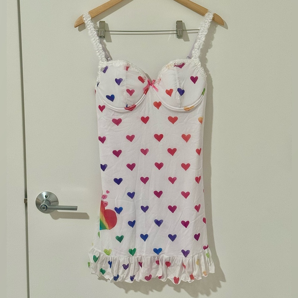 NWT Dolls Kill Care Bears Mini Dress Sz XL
